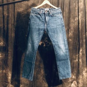 Levi’s “Made&Crafted” 34X32 “Tack Slim” men’s blue jeans made in Italy
